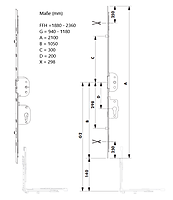 GETRIEBE 3PZ-45 GR.4TL ESL K10