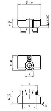 RUN-UP BLOCK TS 233 B100