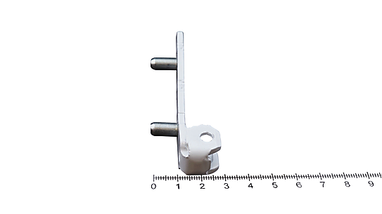 SPODNÍ LOŽISKO KF D6X12 RAL9003