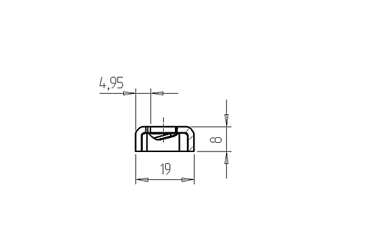 SCHLIESSBLECH S-RS RE. A0429 TS K100