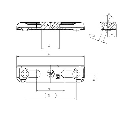 SCHLIESSBLECH SL-RS A1361 TS K100