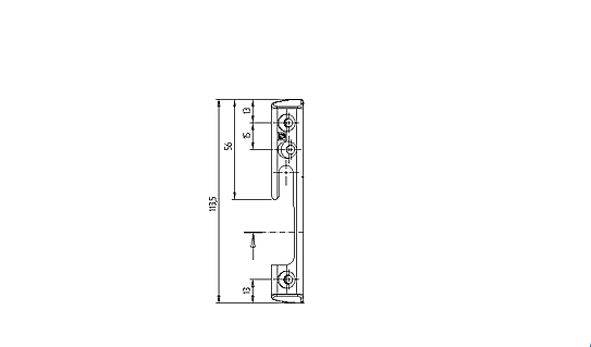 SCHLIESSBLECH S-RS RE A1361 TS K100