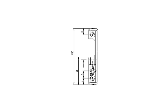 SCHLIESSBLECH S-RS LI A1361 TS K100