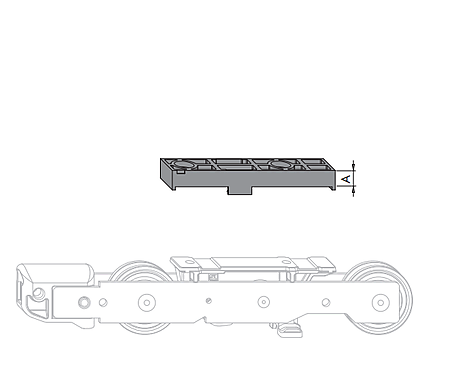 ACC. DIST PLATE BOGIEWH GR.3,0 B10