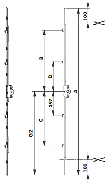 CREMONE OF 3/16 GR.160+R. TA C25