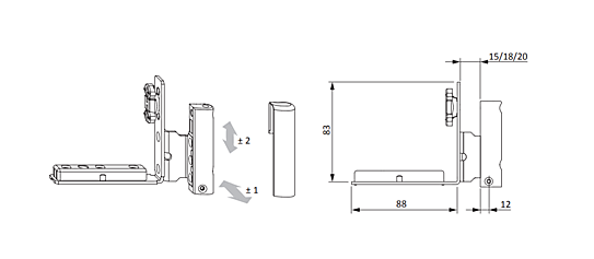 FICHE ANGLE FEUIL. H 18-13 DTE TA C50