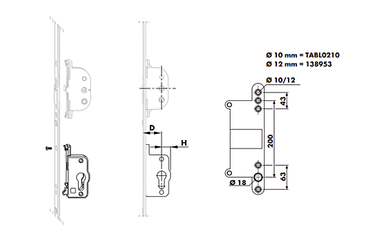 SET-CREMONE PZ 55 TA C50