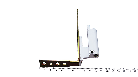 FICHE P. D'ANGLE FEUILLURE DTE RAL9003U1