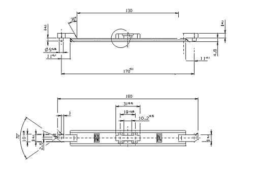 CURSORE LM LUNGO L=170 TS