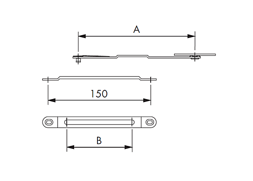 LONG TILT SASH STAY TS C25