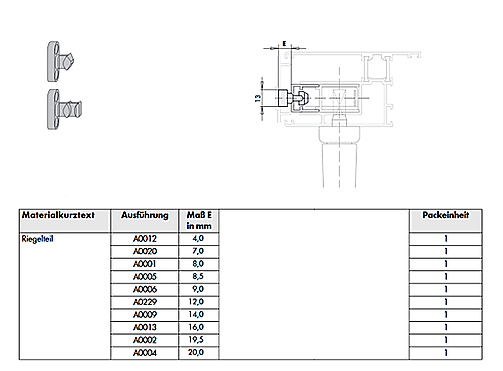 BAG LOCKING PART TOP A0002 TS B2