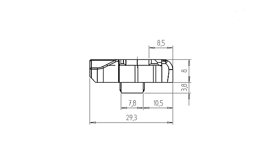 STRIKER PLATE S-RS 3SL A3610 TS K250