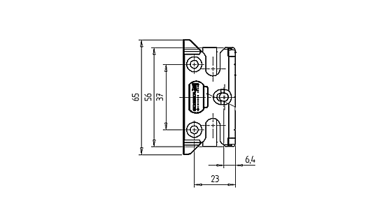 STRIKER PLATE S-RS 3SL A3610 TS K250